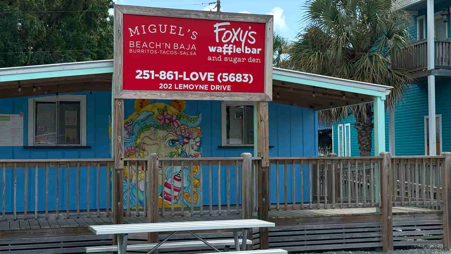 Miguel's Beach N Baja & Foxy's Wafflebar Miguel's Beach N Baja & Foxy's Wafflebar